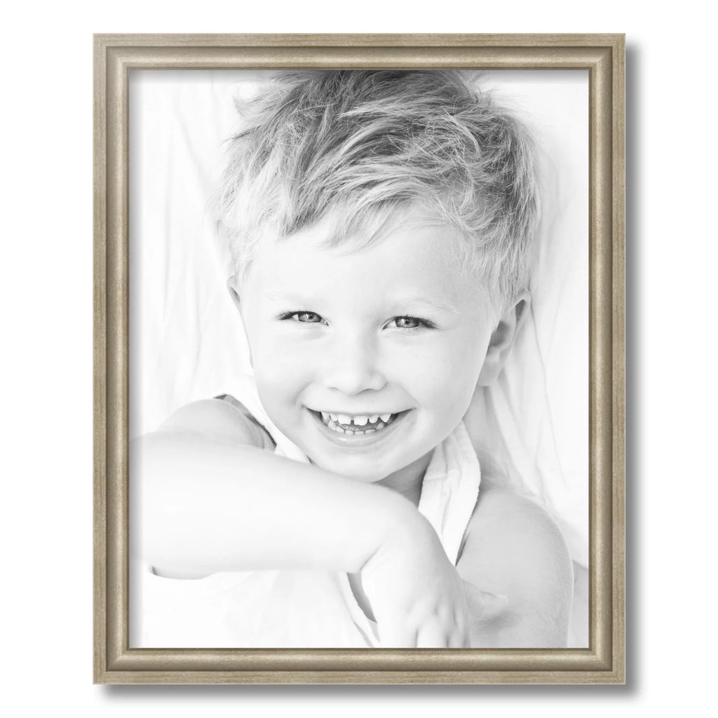 16x20 Inch Muted Gold Picture Frame with Plexi Glass N1452