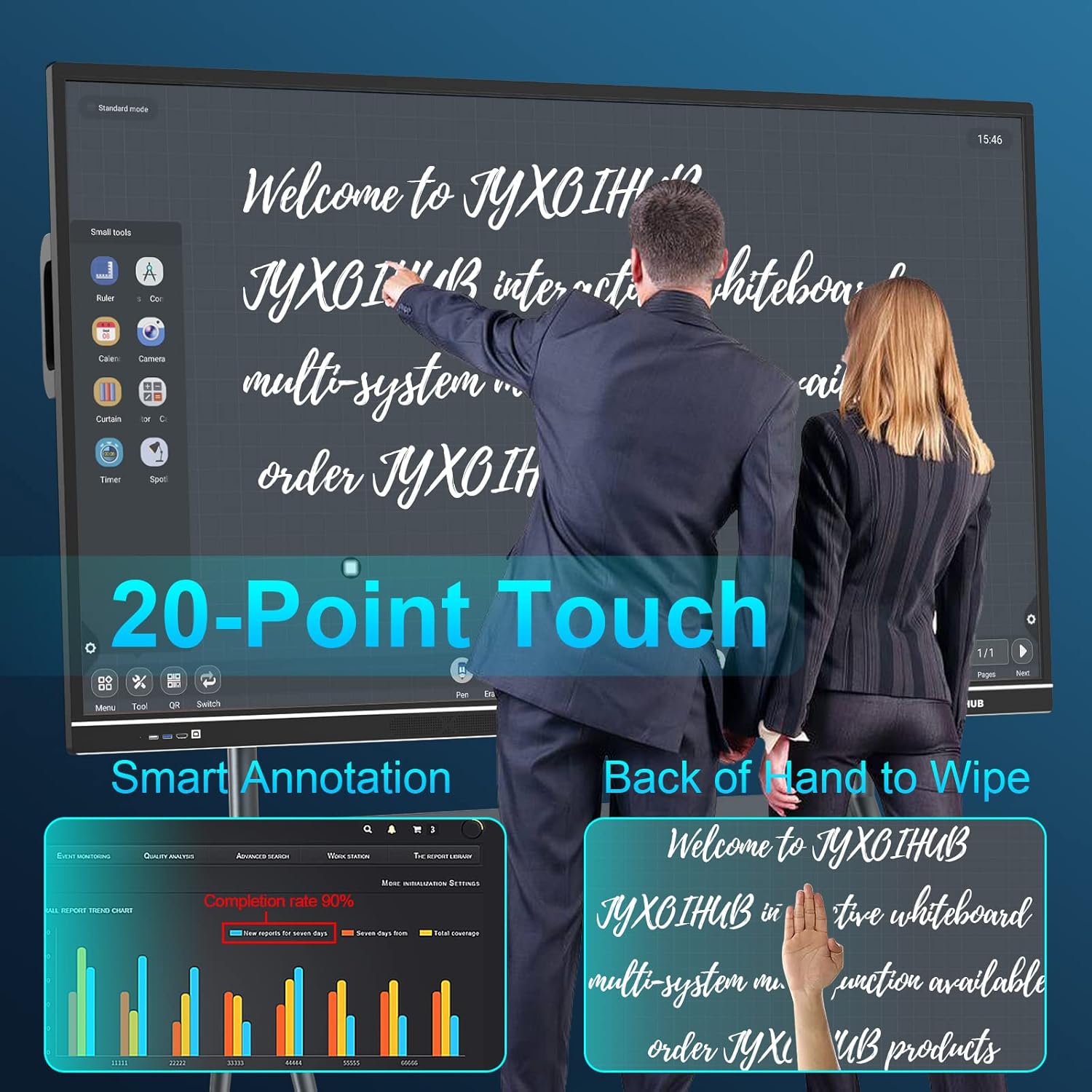 86inch 4K UHD Interactive Whiteboard for Conference T974080