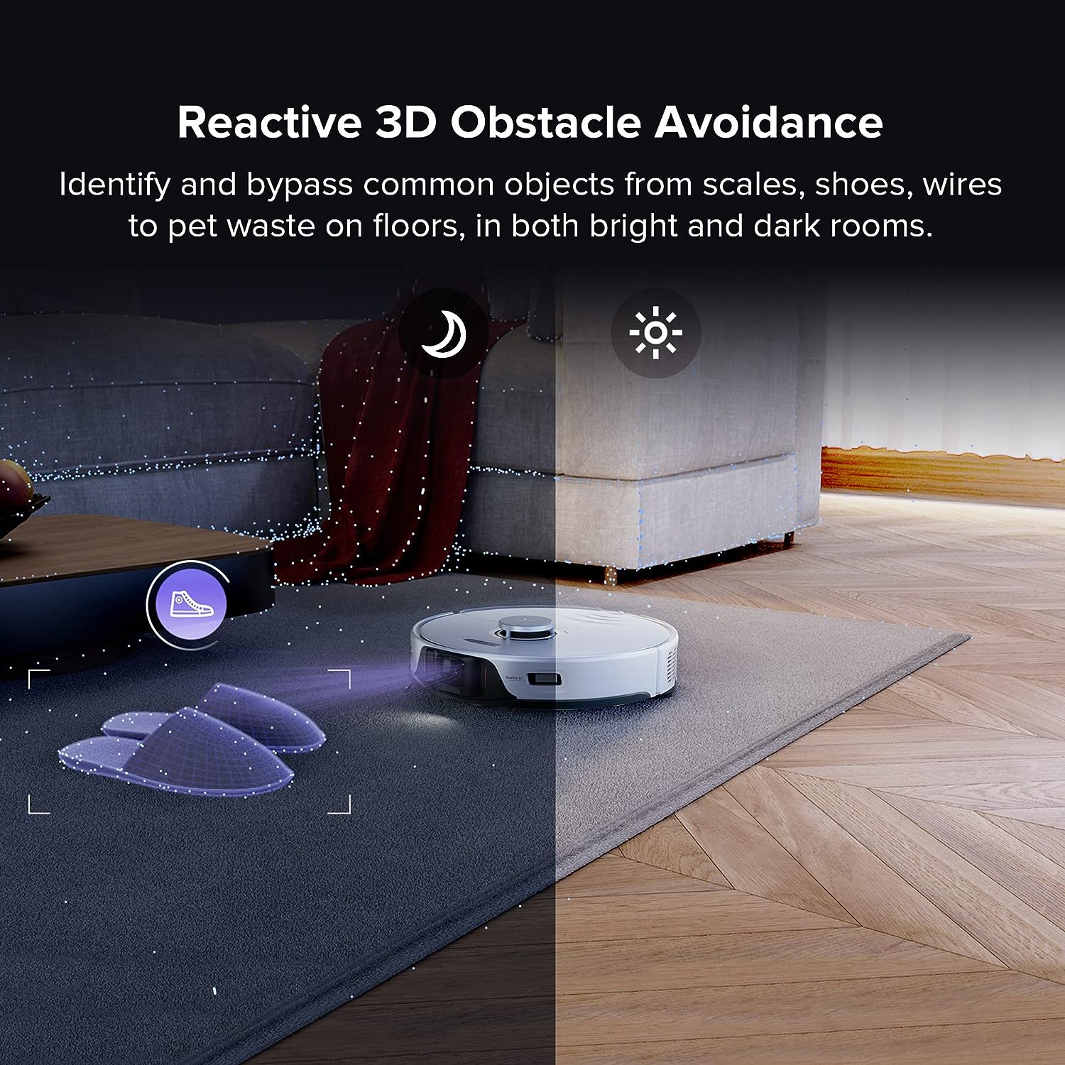Robot Vacuum and Mop, Auto-Drying, Self-Washing, 6000Pa Suction X631