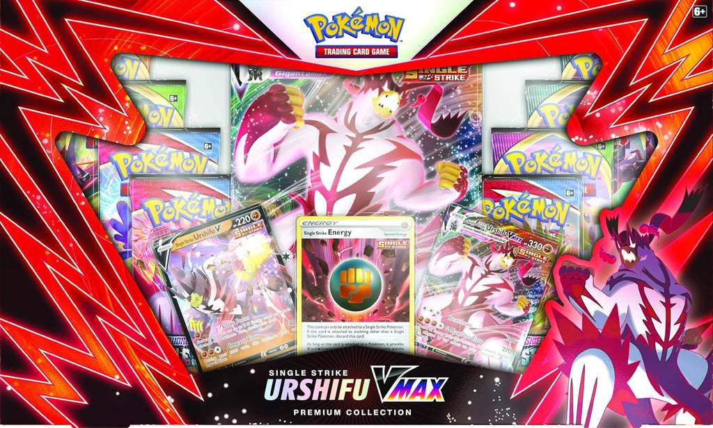 Urshifu Single Strike Vmax Premium Box Card Game I39706