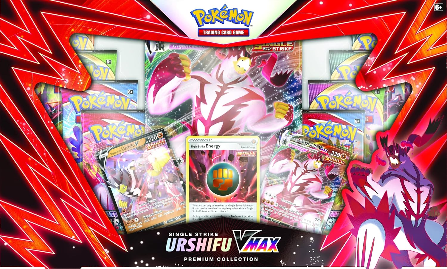 Urshifu Single Strike Vmax Premium Box Card Game I39706