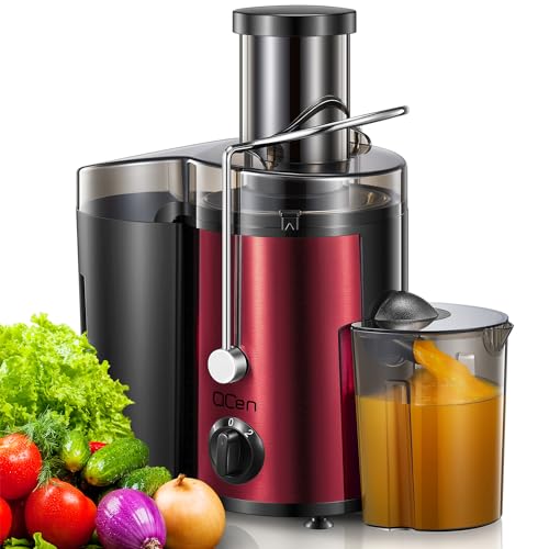 Juicer Machine, 800W Centrifugal Extractor with Wide Mouth Feed Chute, Stainless Steel, BPA-free Y425329