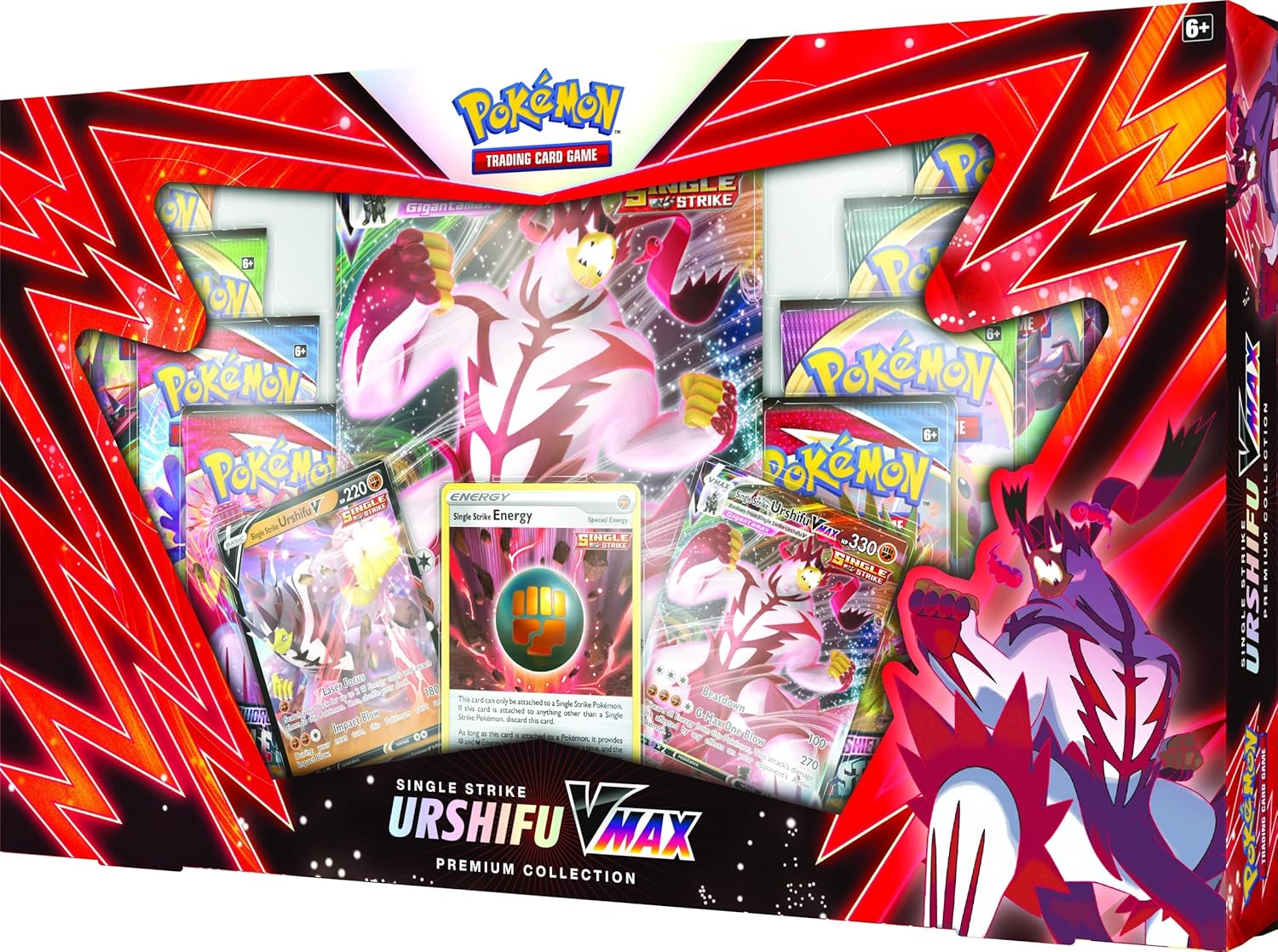 Urshifu Single Strike Vmax Premium Box Card Game I39706