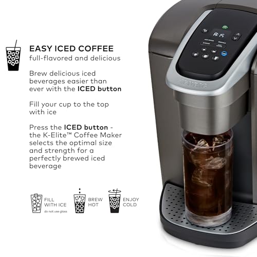 Single Serve K-Cup Pod Coffee Maker with Strength and Temperature Control T756
