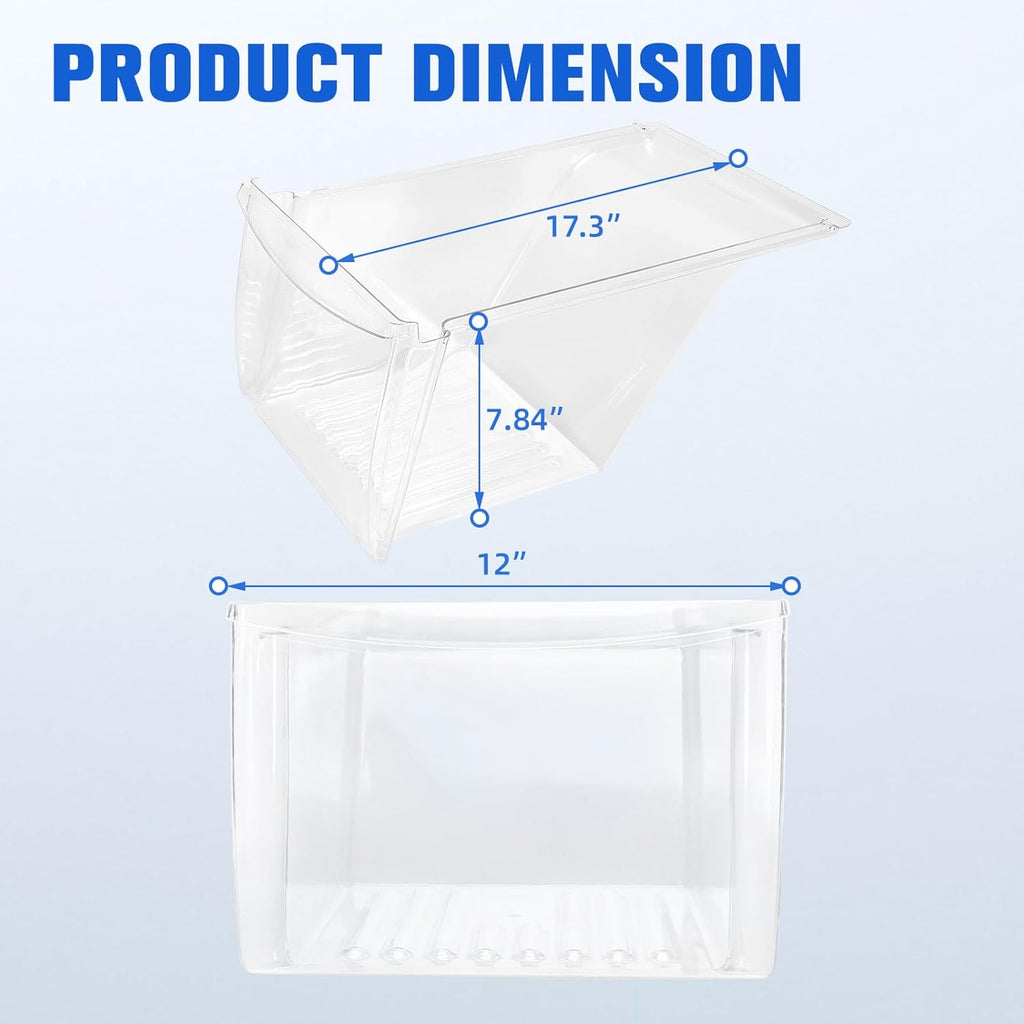 Fridge Crisper Drawer & Bin Replacement for Refrigerator X701