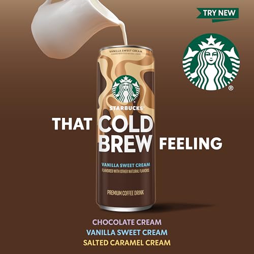 Cold Brew Coffee, 3 Flavor Variety Pack, 11 fl oz Cans, 12 Pack A170312