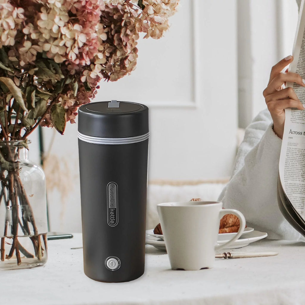 Portable Electric Kettle Stainless Steel 350ml X76624