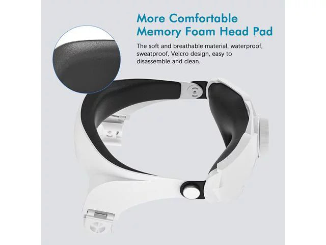 Adjustable Replacement Head Strap for Quest 2 with Head Pad V5364