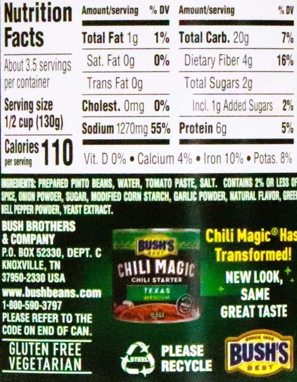 Chili Starter Texas Medium, Pack of 6 H20449