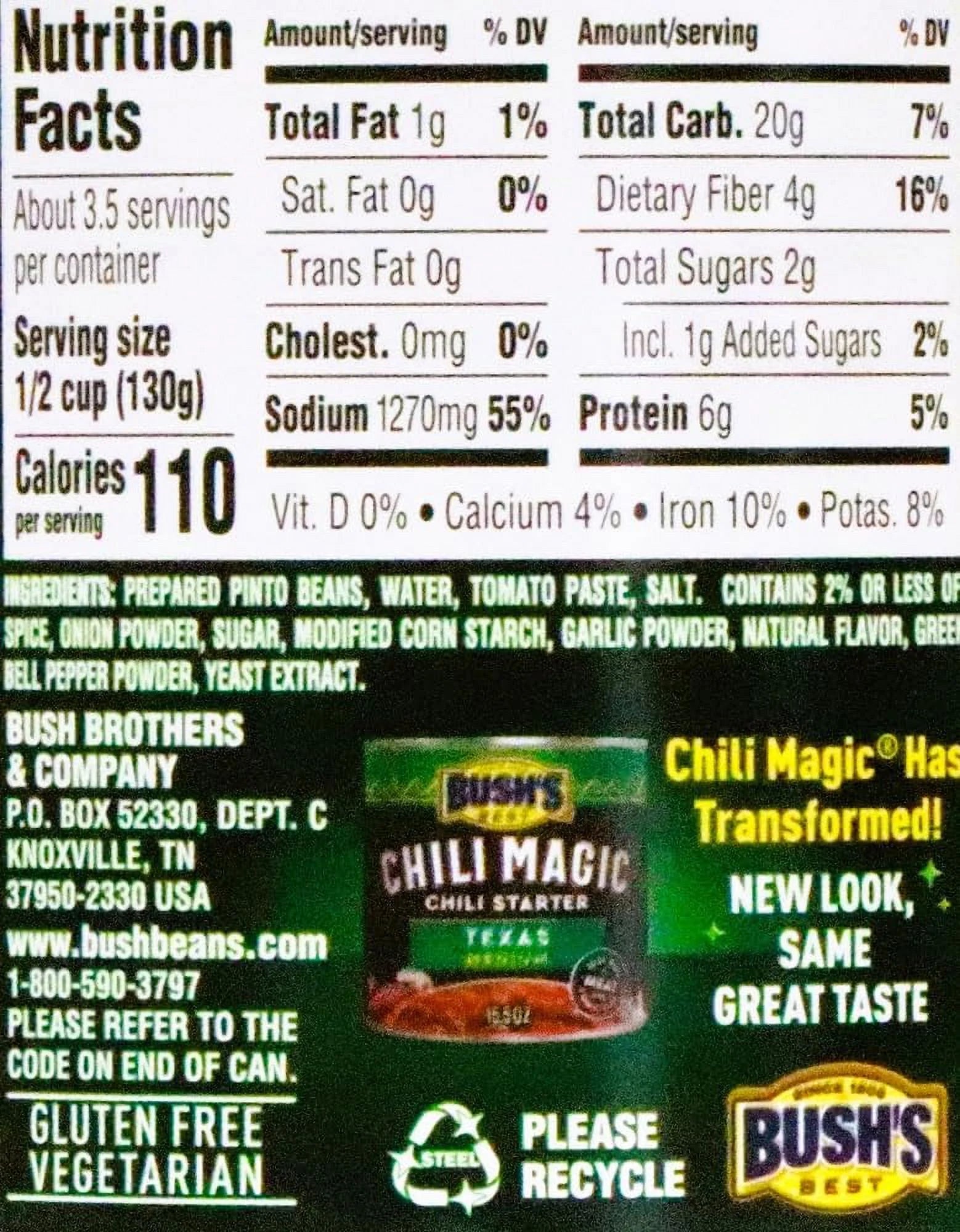 Chili Starter Texas Medium, Pack of 6 H20449