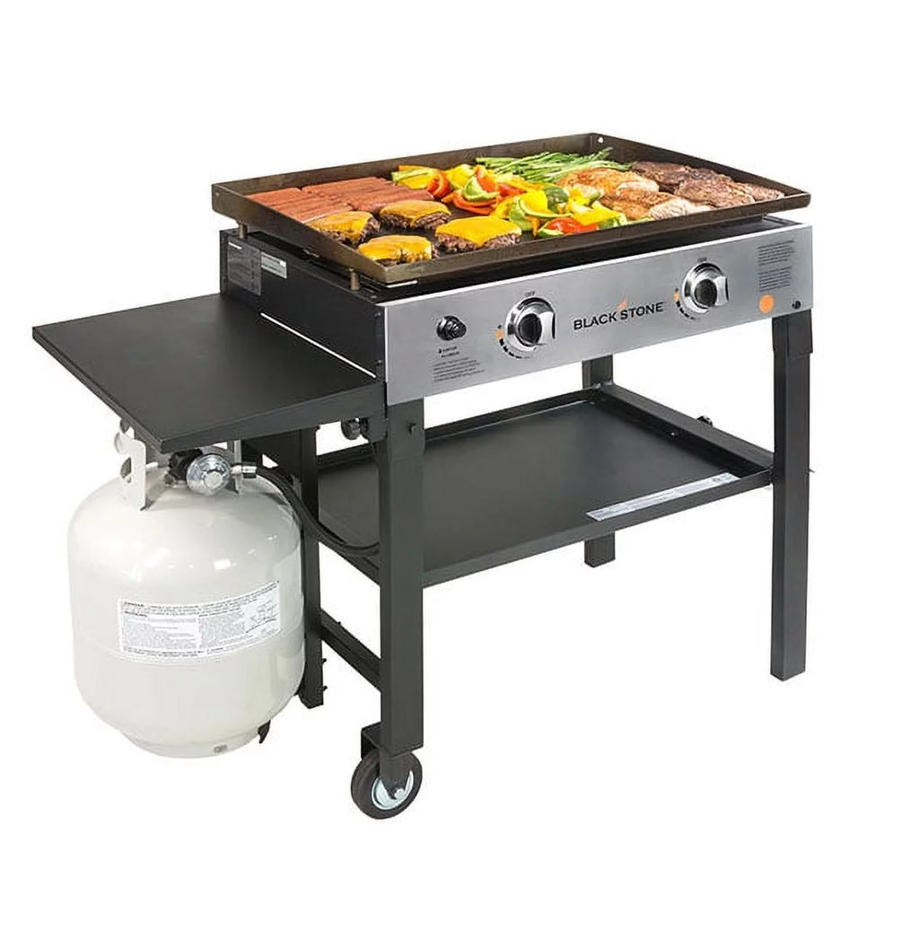 2-Burner 28" Griddle Cooking Station with Stainless Steel U254163