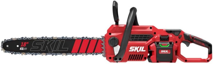 18 In. 40V Brushless Chainsaw Kit with Battery and Charger S4048