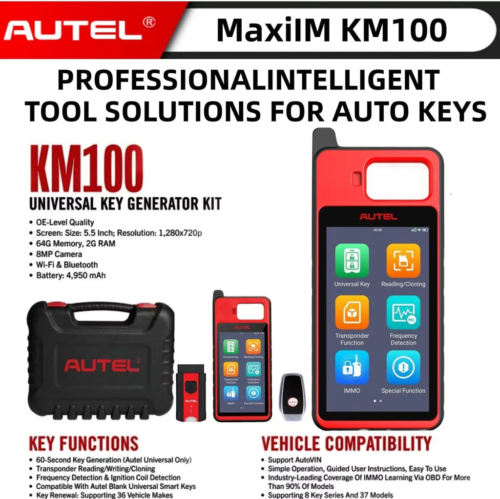 Key Fob Programmer Immobilizer Tool with Blank IKEY I9174
