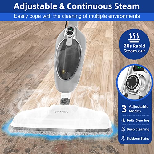 Handheld Steam Mop for Hardwood, Tile, Laminate and Carpet R144963