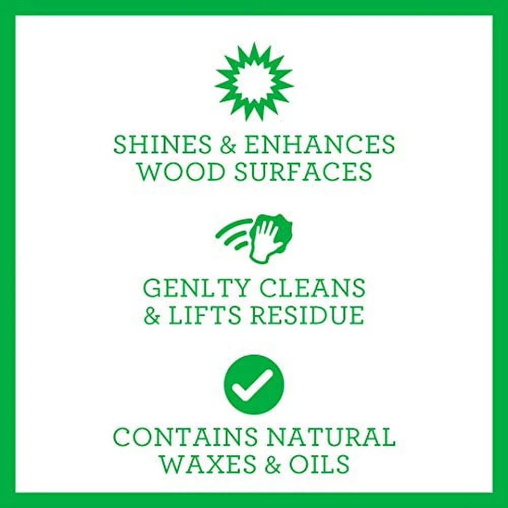 Wood Cleaner, Conditioner, Wax & Polish Spray for Furniture & Cabinets X9097