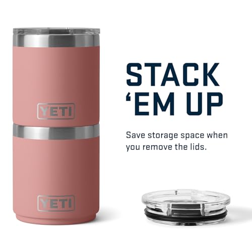 Vacuum Insulated Stainless Steel Stackable Lowball with Lid, 10 oz P764067