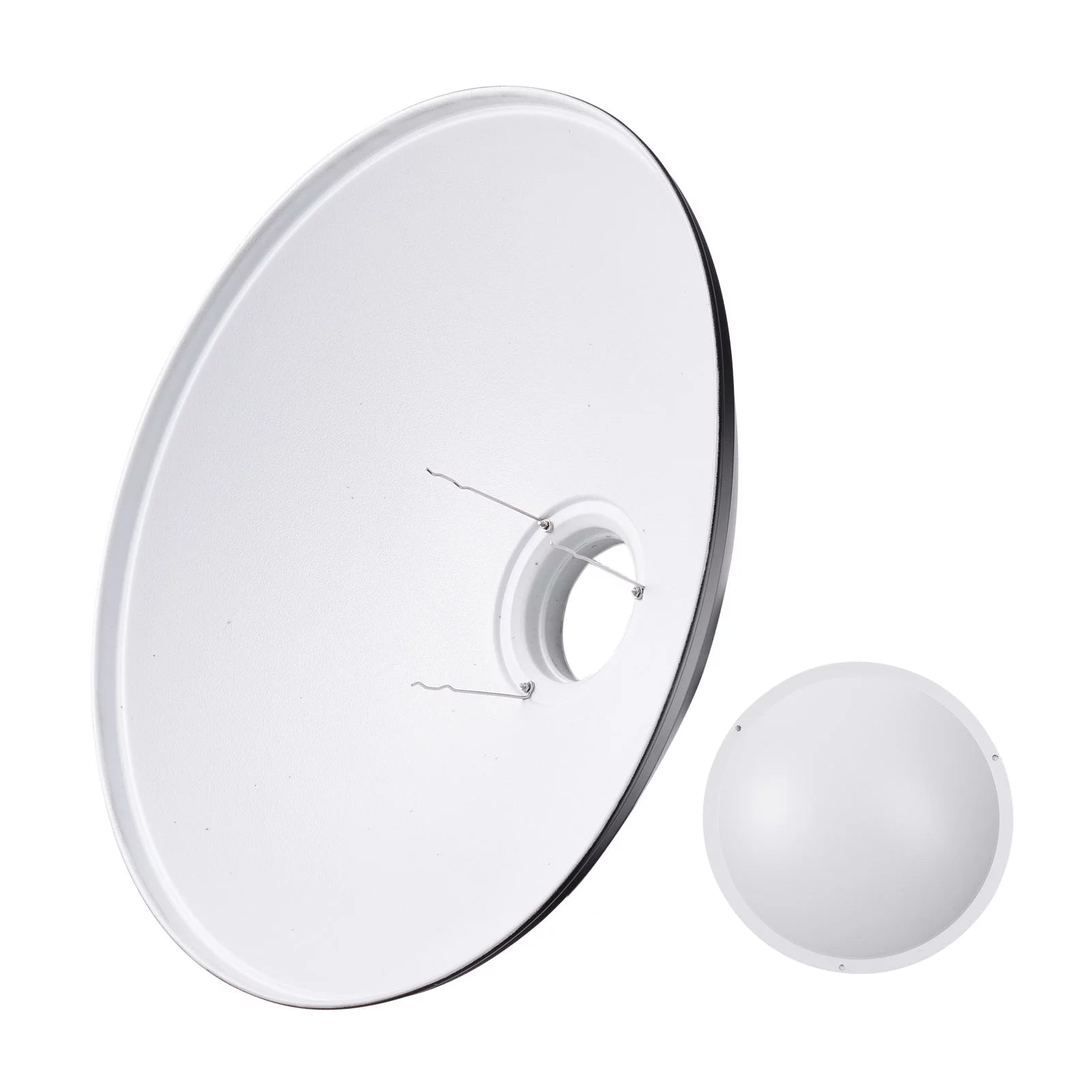 22 Inch Beauty Dish Reflector Diffuser with Honeycomb Soft Cloth F1637
