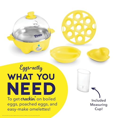 6 Egg Capacity Electric Egg Cooker with Auto Shut Off - Black U471