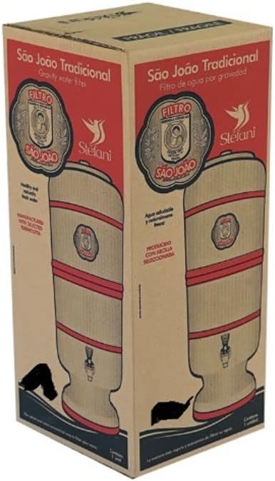 Brazilian Clay Water Filter 8L Brown V35880