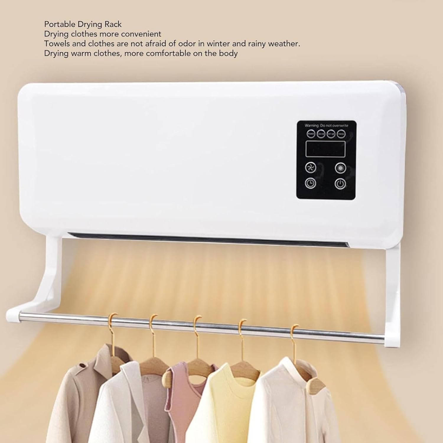 Mini Split AC/Heating System, Ductless Wall Mounted with Remote Control E74205