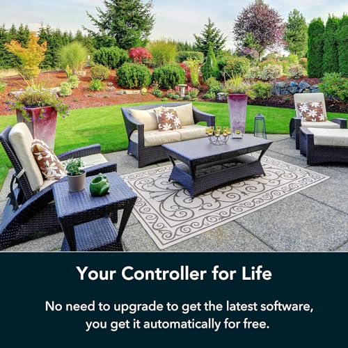 Smart WiFi Sprinkler Controller 8-Zone Irrigation Remote Control D14688