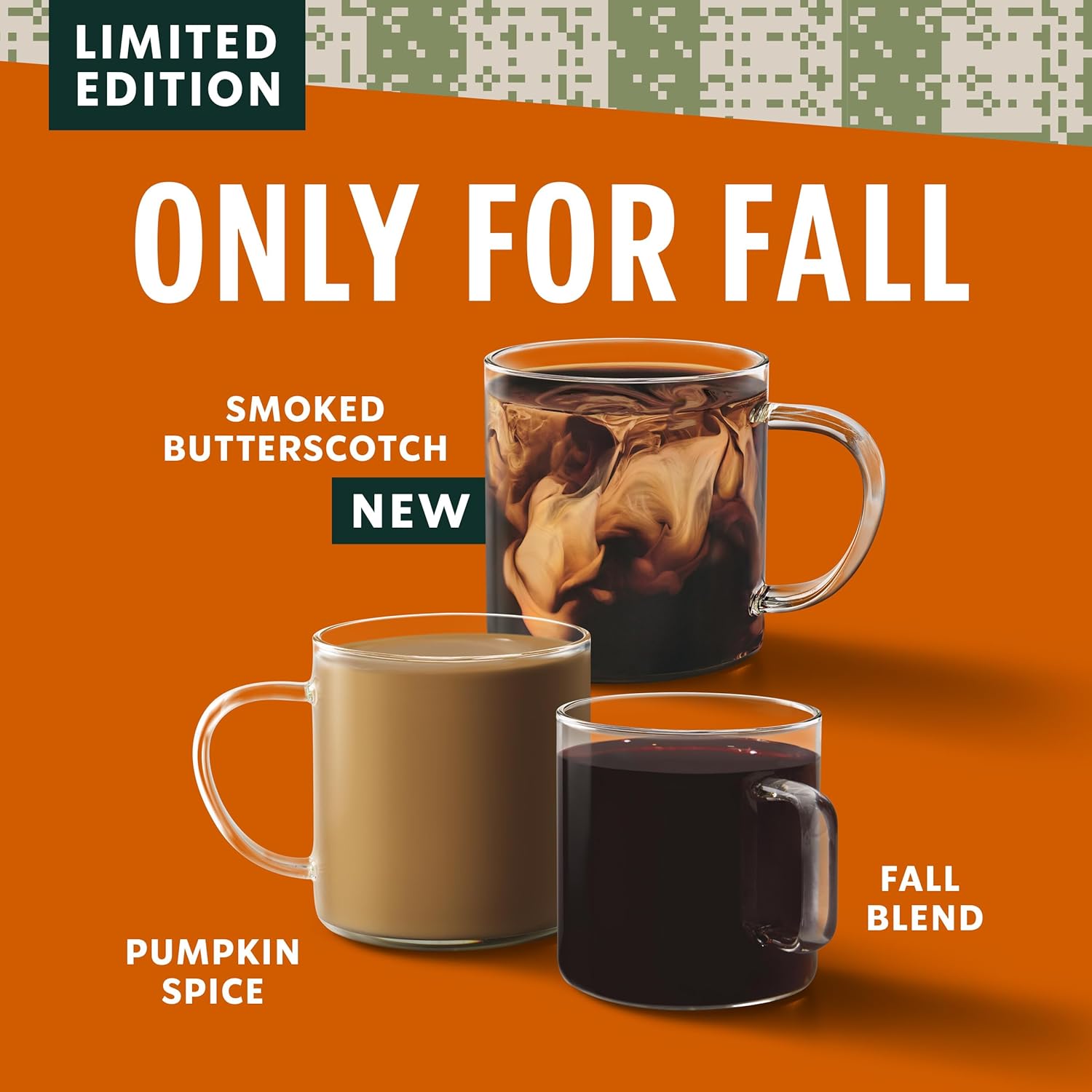 Ground Coffee, Smoked Butterscotch, 100% Arabica, 17 Oz H584