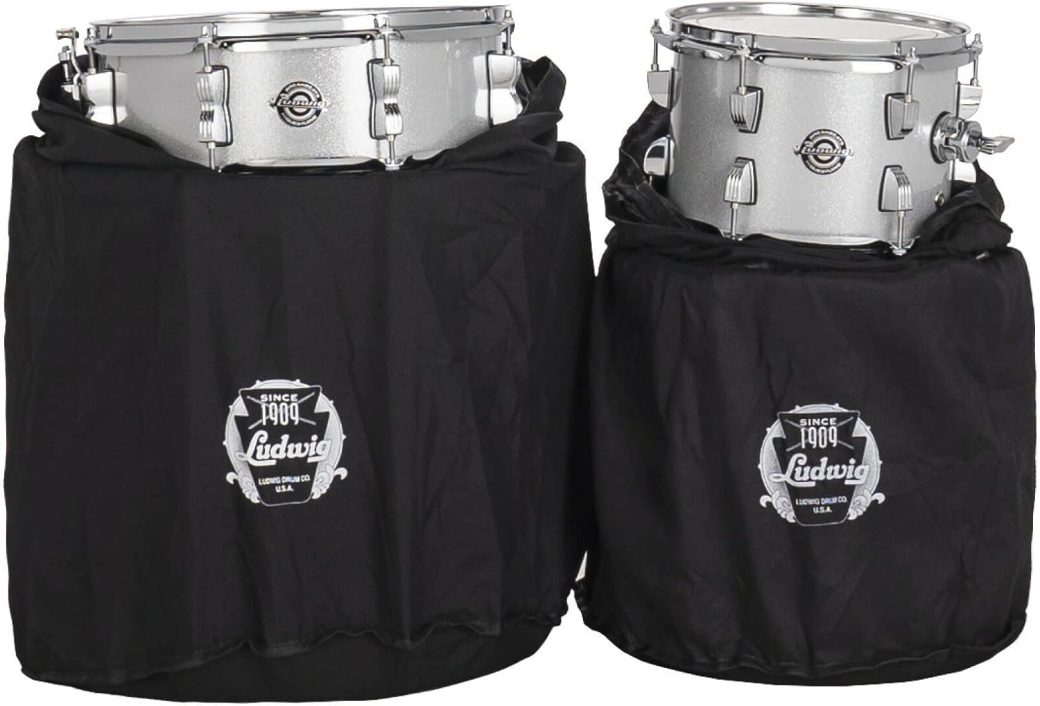 4-Piece Drum Set Shell Pack, Silver Sparkle B959715