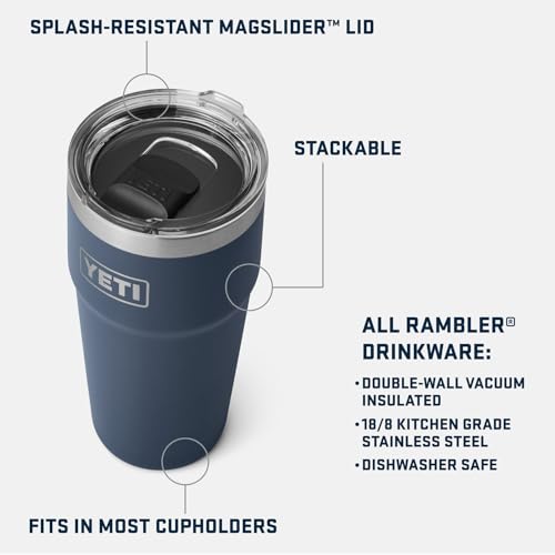 30 oz Stackable Tumbler, Stainless Steel, Vacuum Insulated Y96989
