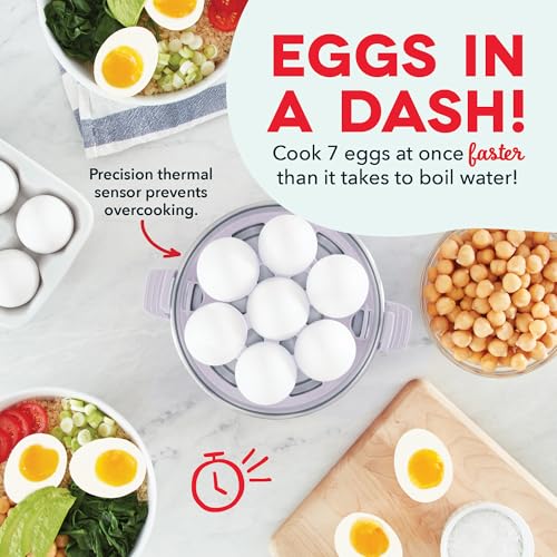 6 Egg Capacity Electric Egg Cooker with Auto Shut Off - Black U471