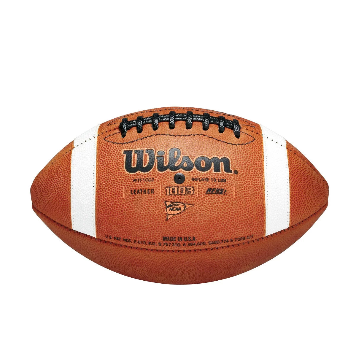 Official Size Leather Game Football V4970