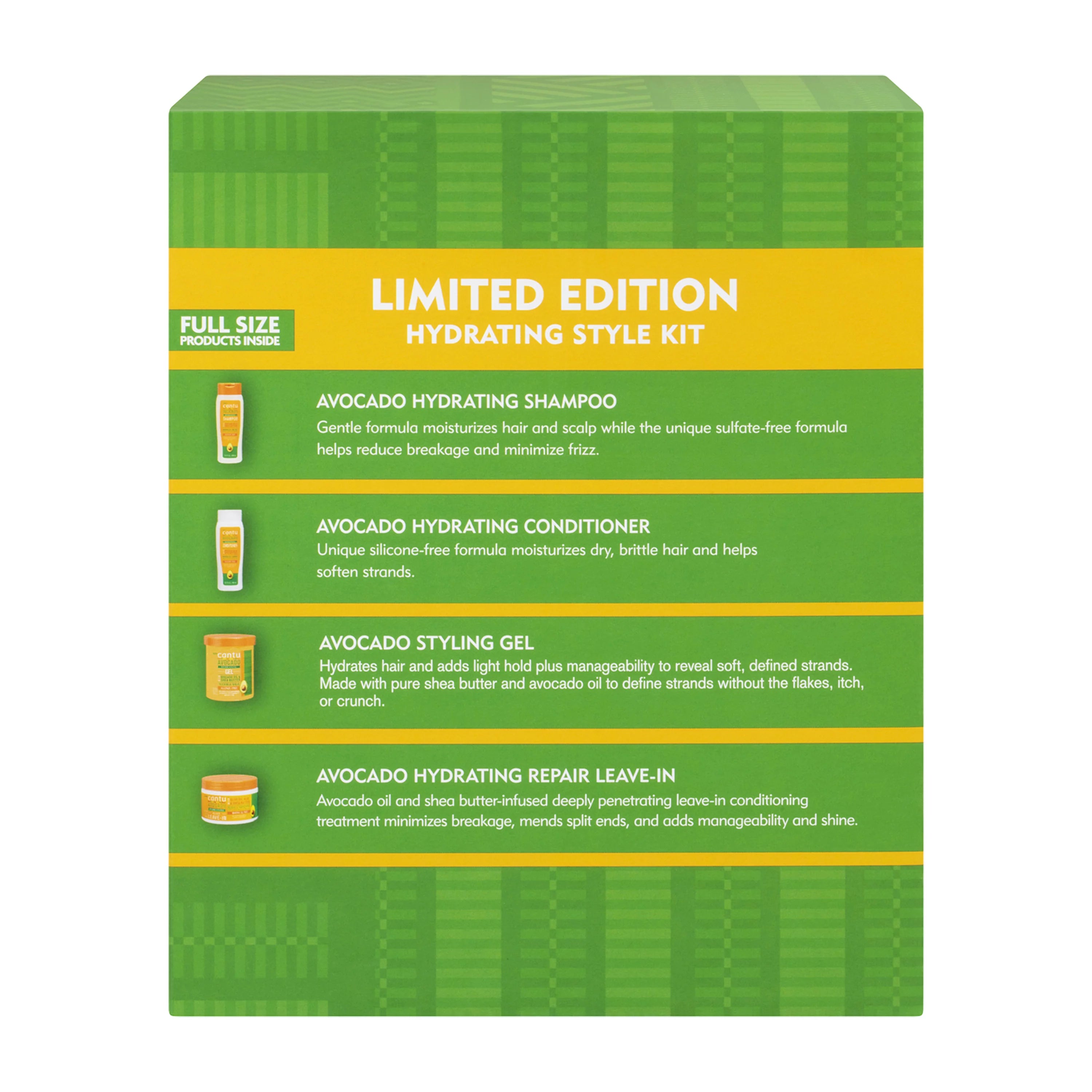 Avocado Hydrating Styling Kit – Full Size Gift Set X981