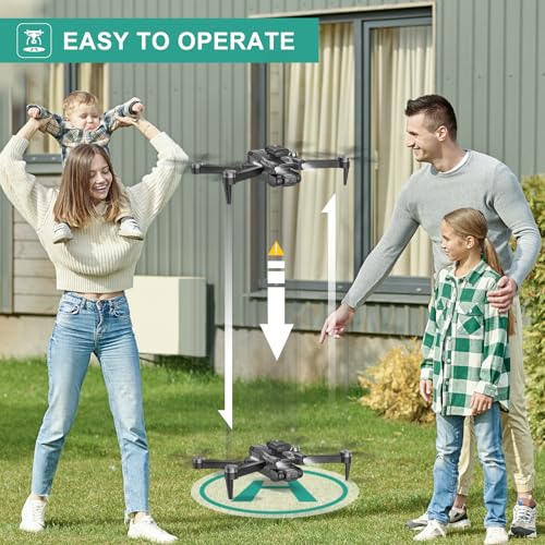 4K Camera Drone for Kids and Adults, Mini Drone with 2 Batteries and Carrying Case T80735