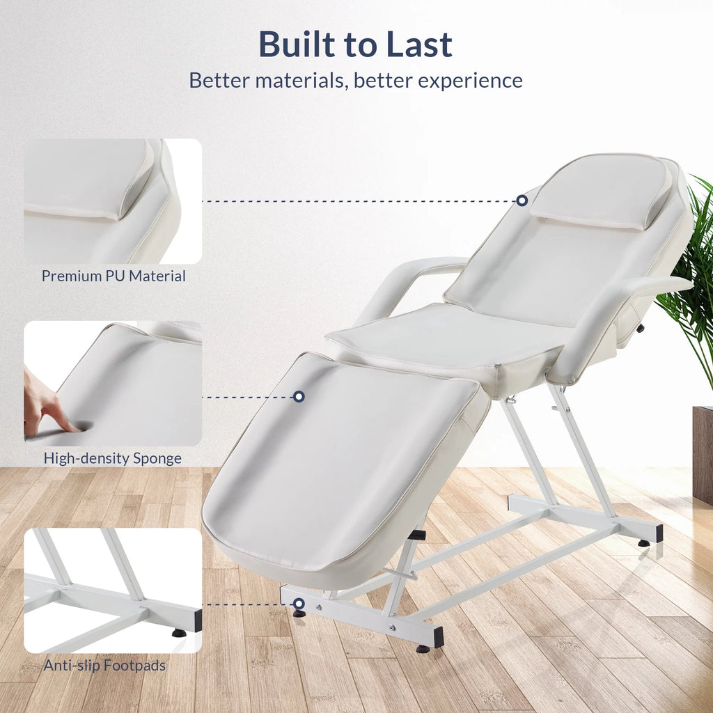 Massage Facial Bed Adjustable Table Chair Beauty Spa Salon Tattoo W94942