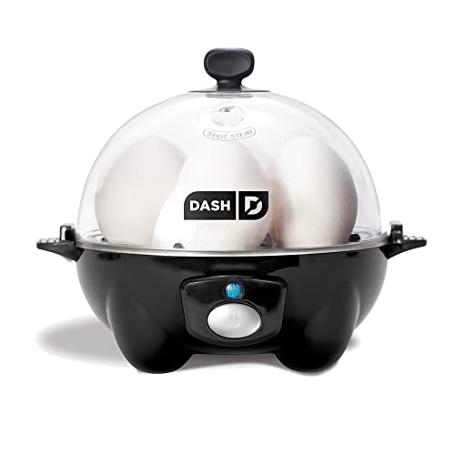 6 Egg Capacity Electric Egg Cooker with Auto Shut Off - Black U471