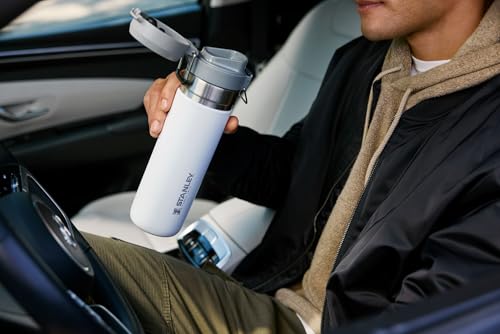 Insulated Stainless Steel Water Bottle 36 oz with Push Button Lid P799245
