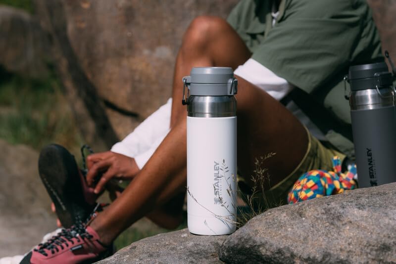 Insulated Stainless Steel Water Bottle 36 oz with Push Button Lid P799245