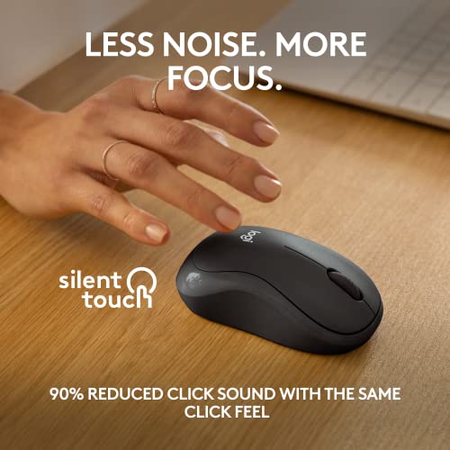 Wireless Mouse, 2.4GHz USB Receiver, 12-Month Battery, 1000 DPI Optical Tracking I608686