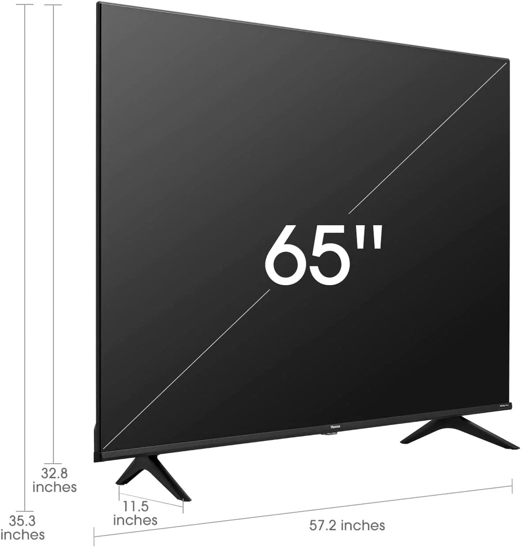 65-Inch 4K UHD Smart TV with AI Upscaler and Voice Remote M322321