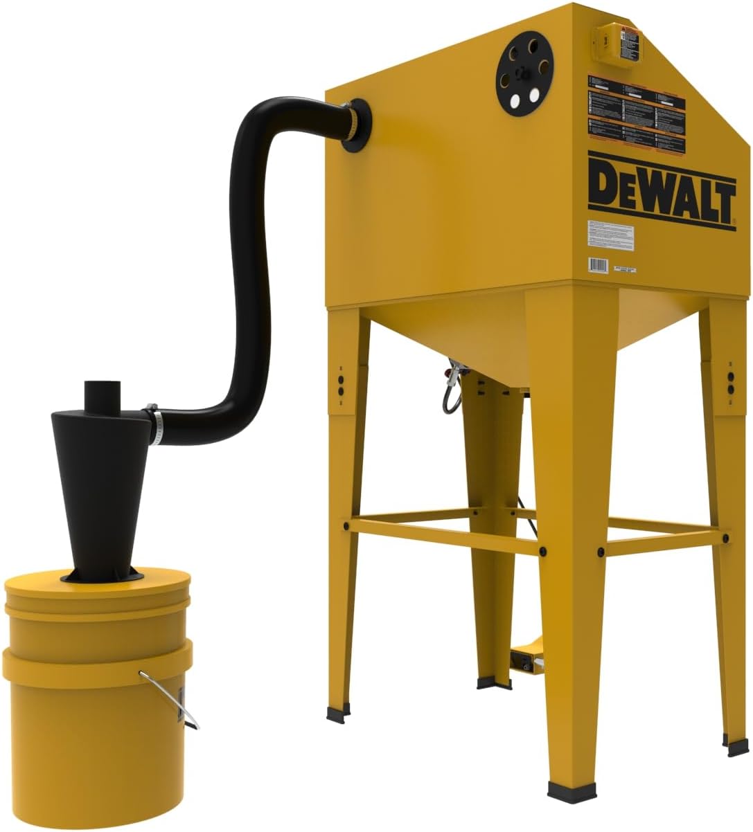 Abrasive Blast Cabinet, Modular Benchtop Sand Blasting Cabinet, 20 CFM D474134