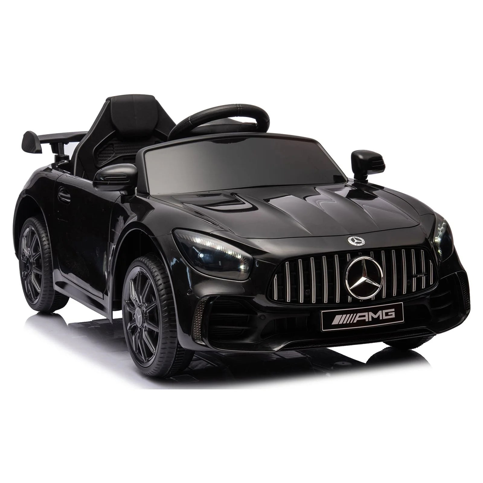 12V Electric Ride On Car with Remote Control for Kids Ages 3-5, Black N5044