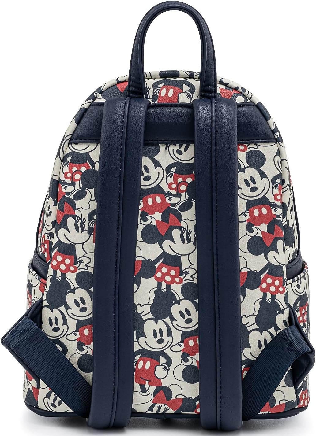 Disney Mickey Mouse Mini Backpack Handbag Red Navy F5528