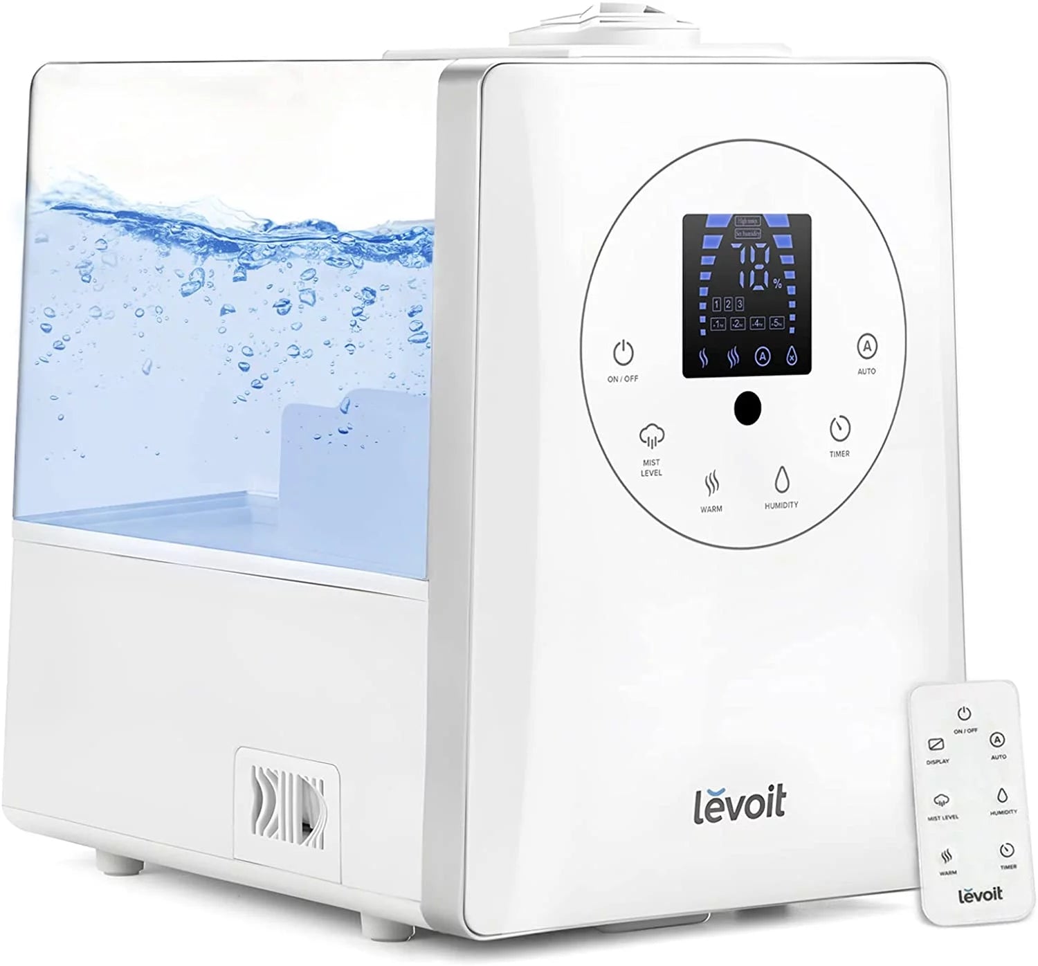 Warm and Cool Mist Humidifier, 6L, 753 sq ft E9452