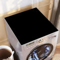 Anti-Slip Washer or Dryer Top Mat Covers, 27" x 31.5" Black Washing Machine Top Protector Dust-Proof Cover, Washer or Dryer Top Protector Covers for Home Laundry Room Kitchen