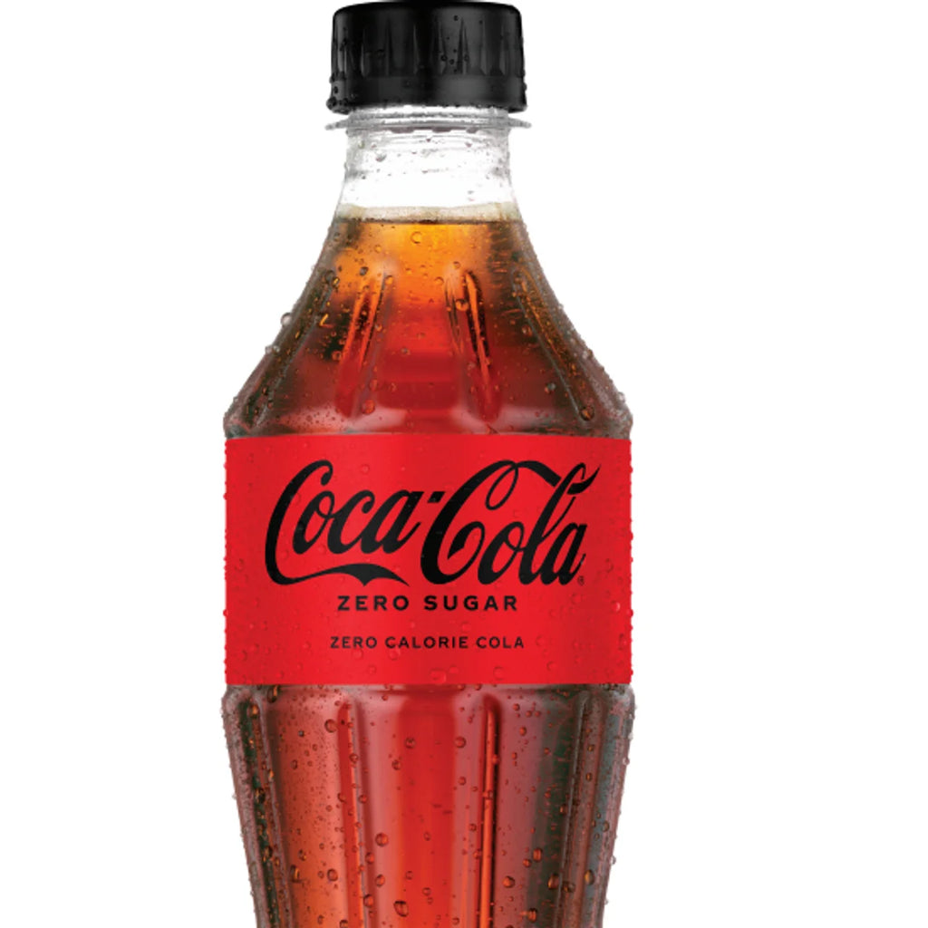 Zero Sugar Soda, 20 Fl Oz Bottle, Pack of 10 F9294