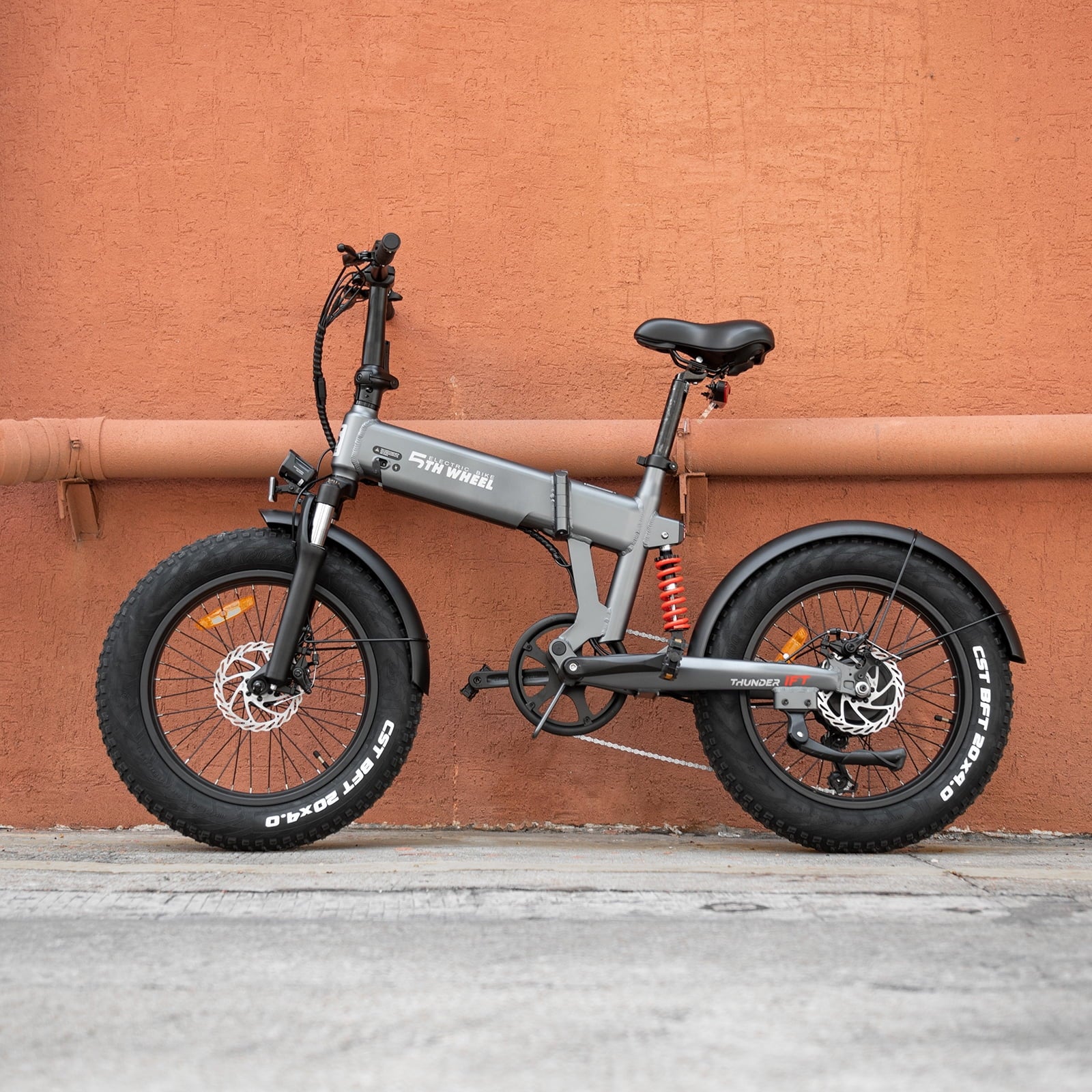 20" Fat Tire Foldable Electric Bike, 48V 10.5Ah Removable Battery, 500W Motor R4218