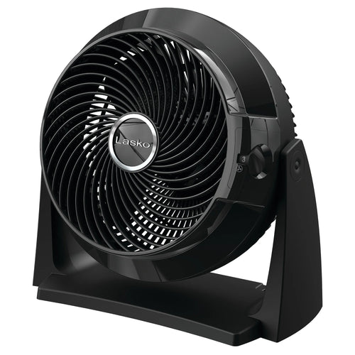 Lasko Air Flexor 10" High Velocity Floor Fan, Wall Mount Option, 15.6" H, Black, 3635, New