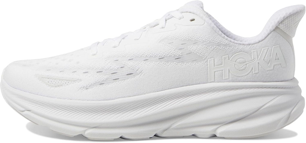 Women's Clifton 9 Sneaker, White, Wide R1855