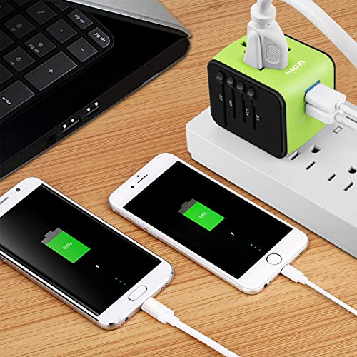 Universal Travel Adapter with USB and Type C, UK/US/AUS/EU Plugs N64661