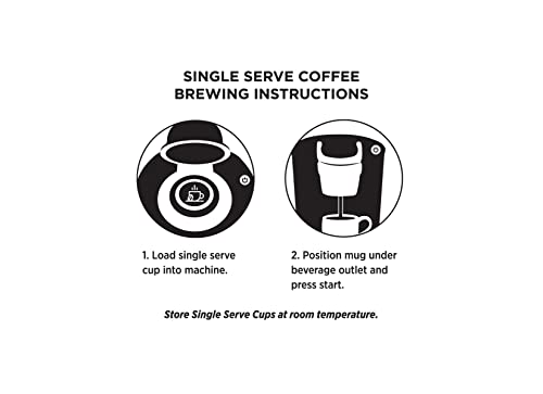 Single Serve Coffee Pods, Dark Roast, 48 Count K890