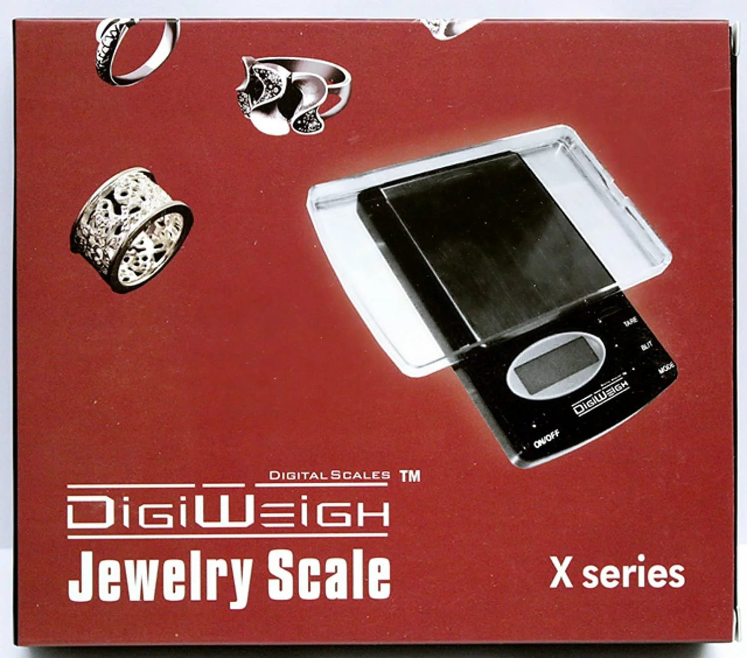 Professional Jewelry Scale with Acid Test Kit and 30x Loupe R433
